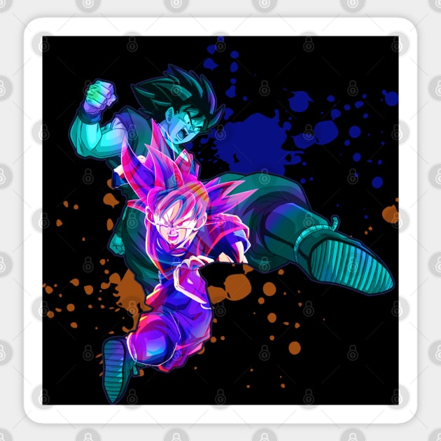 Incredible Goku design2 Sticker by AndyStyleShop-Anime